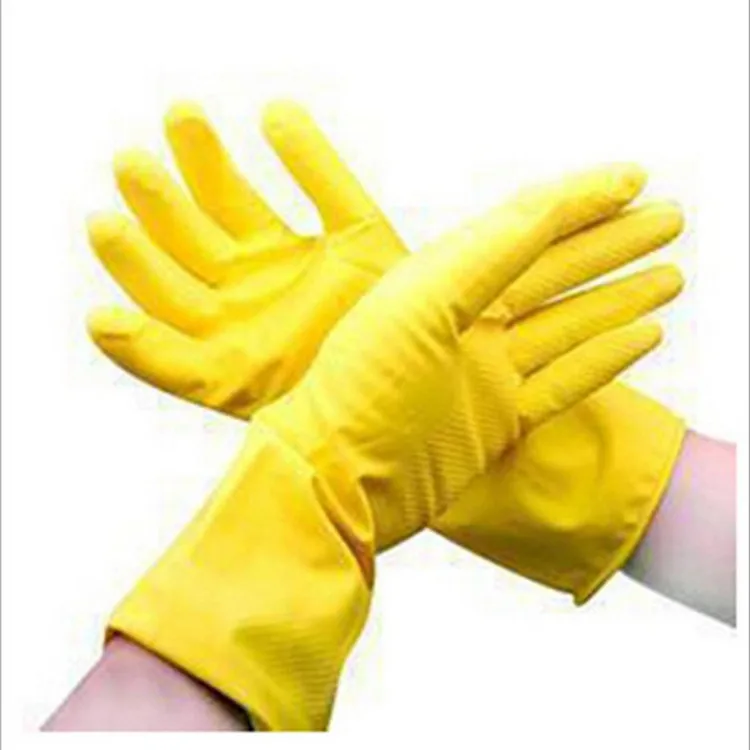 1pc Dishwashing latex gloves Household waterproof laundry housework gloves Factory direct