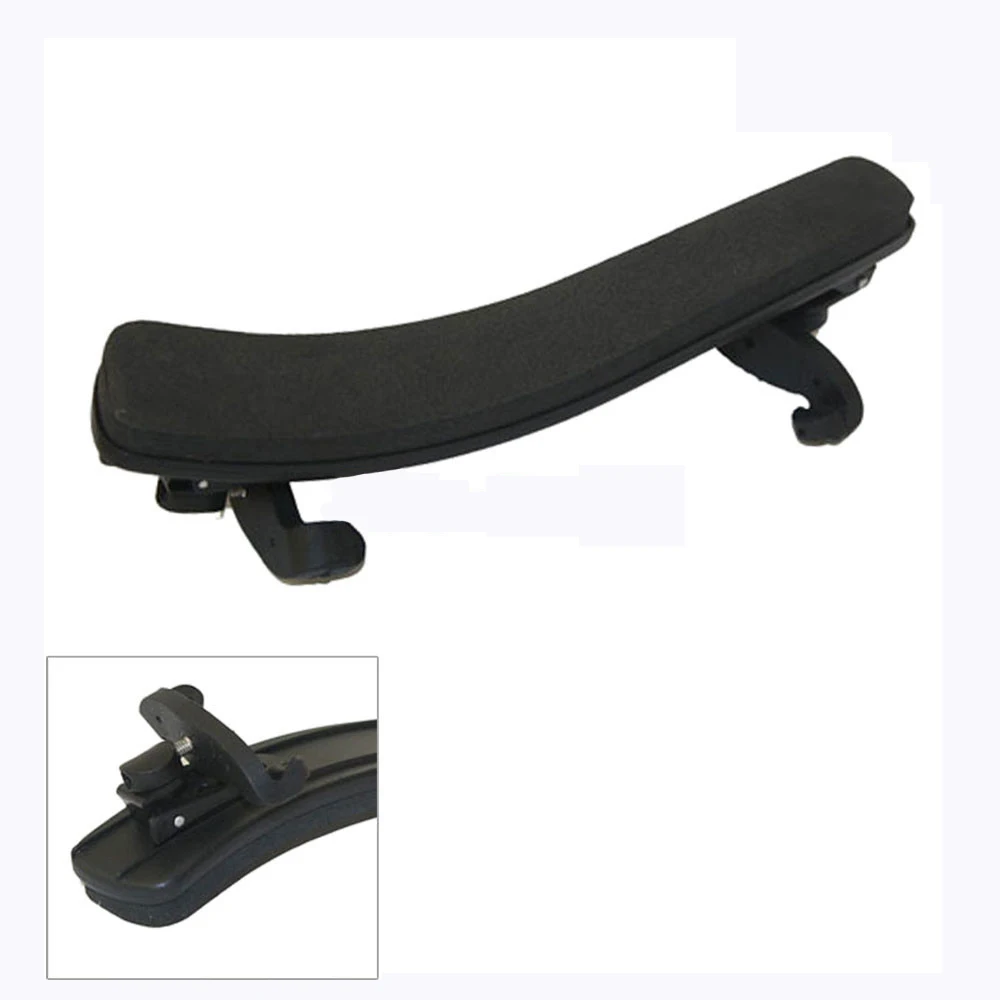 

New 4/4 Black Violin Shoulder Rest Fully Adjustable for Both Height and Angle Musical Instrument violino parts accessory