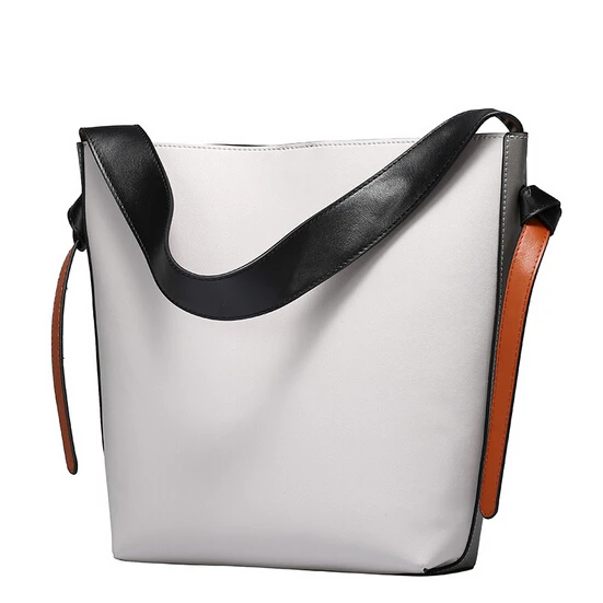 Цветные сумки из натуральной кожи, дизайнерские женские сумки в европейском и американском стиле, сумки через плечо, женская сумка-тоут
