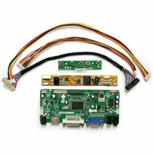 М. NT68676.2A(HDMI+ DVI+ VGA+ аудио) ЖК/светодиодный экран плата контроллера Diy монитор Комплект инвертор