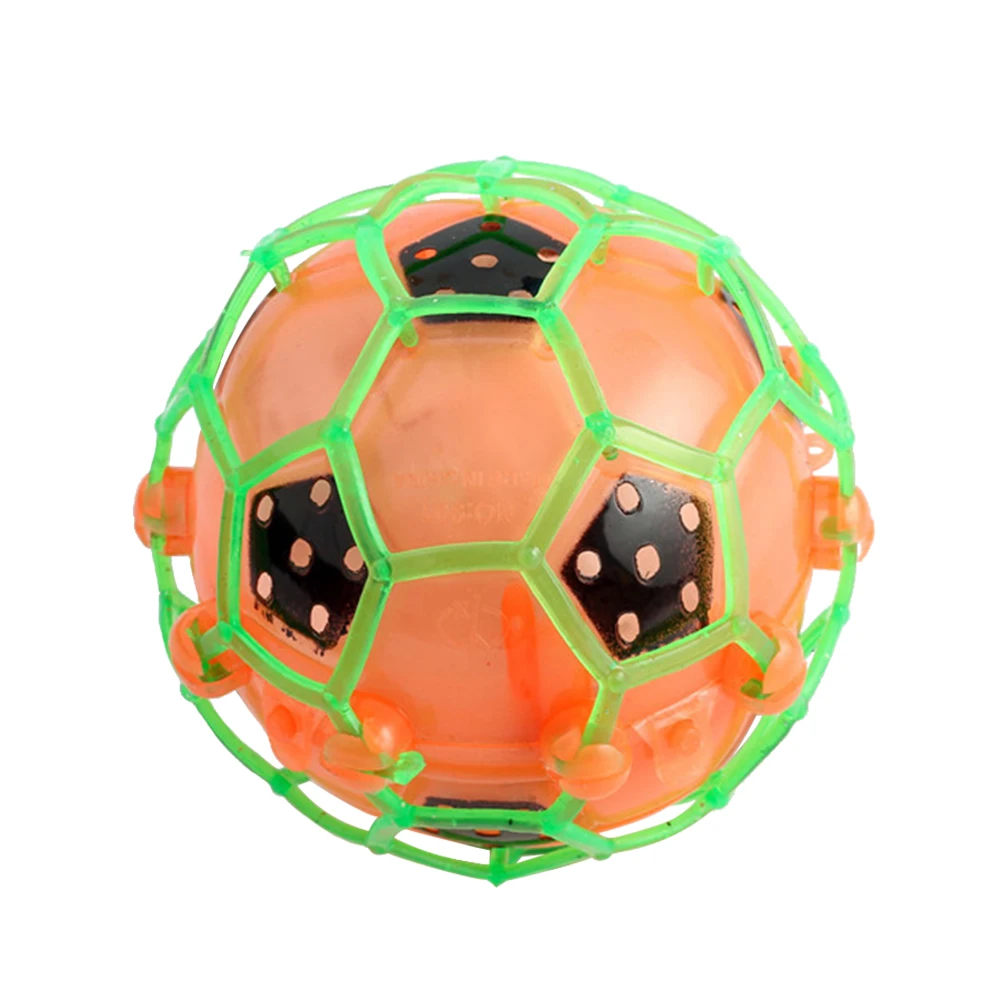 4 шт. электрическая Вспышка футбол креативный милый открытый прыгающий шар Детская светящаяся игрушка танцы футбол весело прыгающий шар