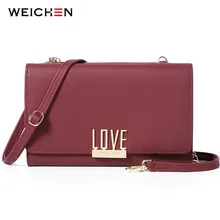 WEICHEN, новинка, женская сумка на плечо, клатч и сумочка, много отделений, маленькие сумки-мессенджеры для женщин, сумка через плечо, женская