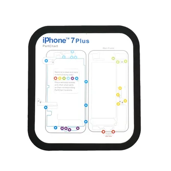 

Magnetic Screw Keeper Memory Chart Mat for iPhone 6 6s Plus 7 7 Plus Teardown Repair Guide Pad Tools Kit