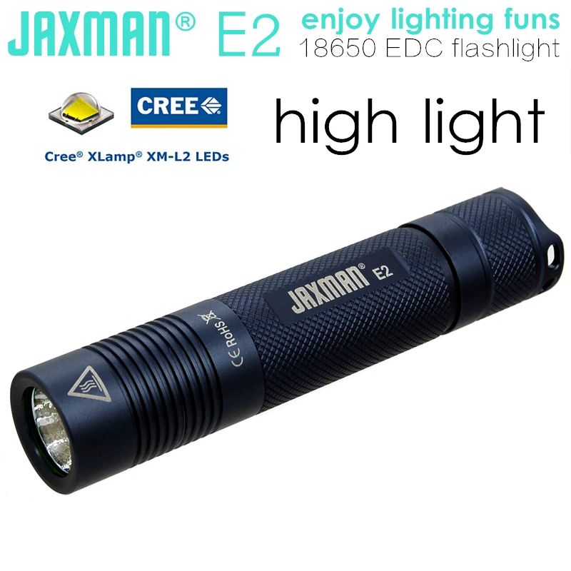 

JAXMAN E2 CREE XML2 U2 18650 LED flashlight torch camping cycling outdoors FREE SHIPPING