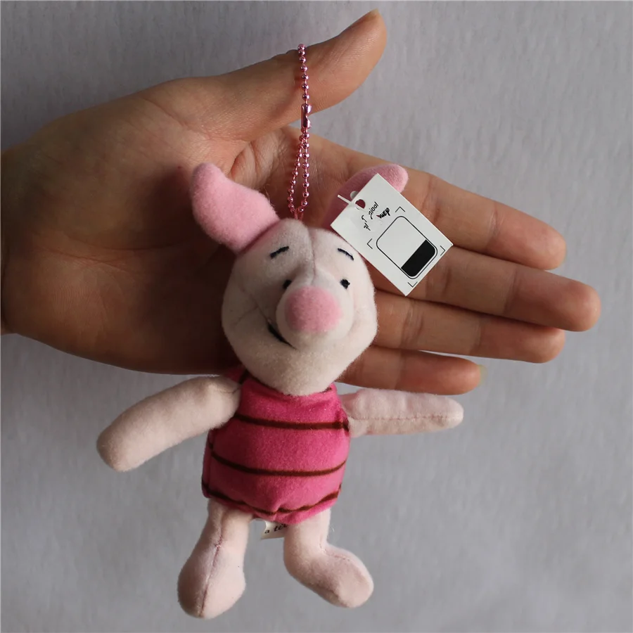12pcs 10cm Piglet Pig Plush Pendant Soft Toys Bouquets mini cute Piglet
