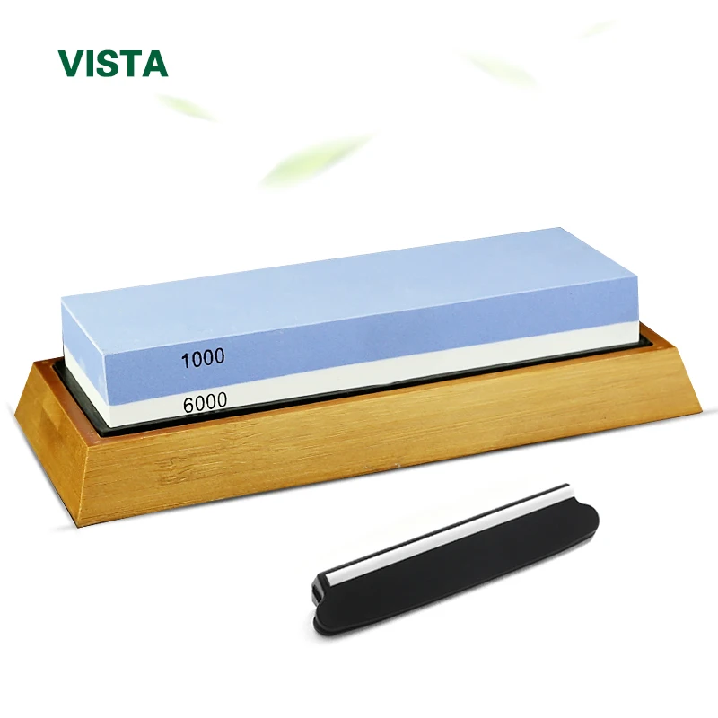 

Knife Sharpener Whetstone Dual Side Girt Kitchen Sharpening Stone Grindstone Oilstone Honing Tool 240 600 800 1000 3000 6000 Set