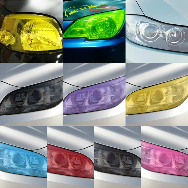 30*100cm Car Headlamp Film Auto Headlight Taillight Tinting Light Lamp