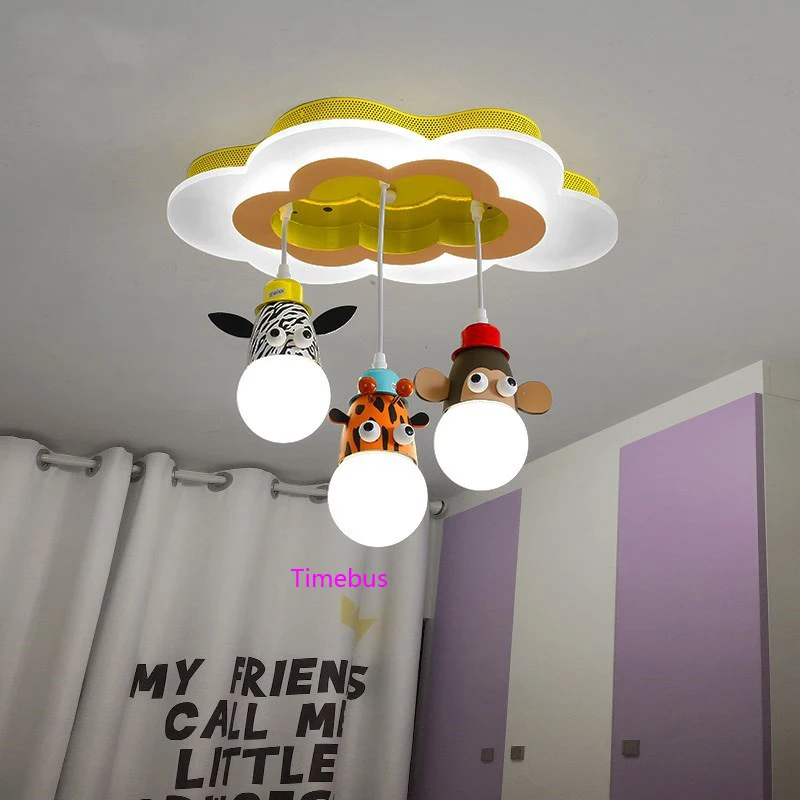 Детская комната мультфильм подвесной светильник кабинет Спальня подвесной светильник творческий ресторан подвесной светильник детский сад светодиодное освещение люстра классика люстра с музыкой лампа кухня паук люстра