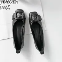 YINKOGET/новая весенняя удобная женская обувь из натуральной кожи; Высококачественная Офисная Женская обувь; женские кроссовки на плоской подошве
