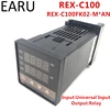 Controlador Digital PID de Control de temperatura, REX-C100 x REX-C100FK02-M, salida de relé Universal tipo K PT100 J, 1 AC110-240V ► Foto 1/5