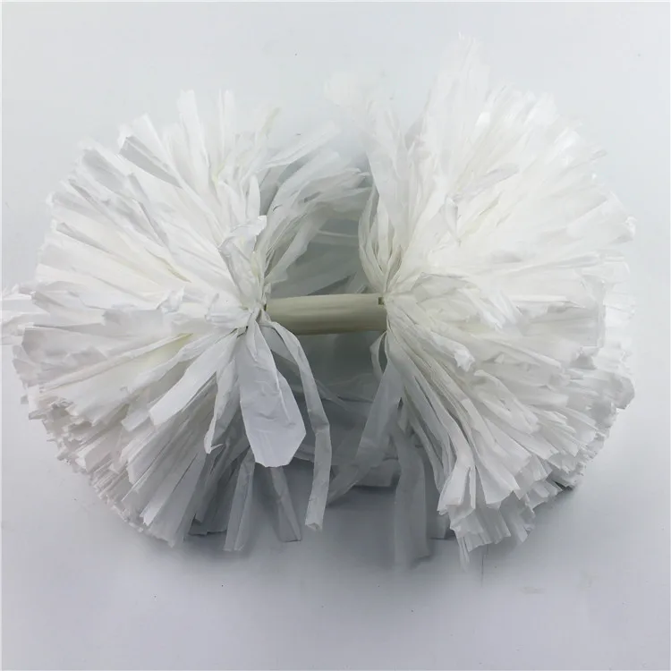 2PCS Game Pompoms 32CM Cheap Practical Cheerleading Cheering Pom Poms Apply  To Sports Match And Vocal Concert Free Combination