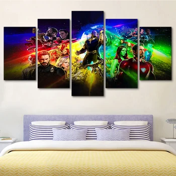 

Diy diamond painting cross stitch 5pcs set Blue Big Tree Red Chair Abstract Landscape Diamond embroidery square Diamond mosaic