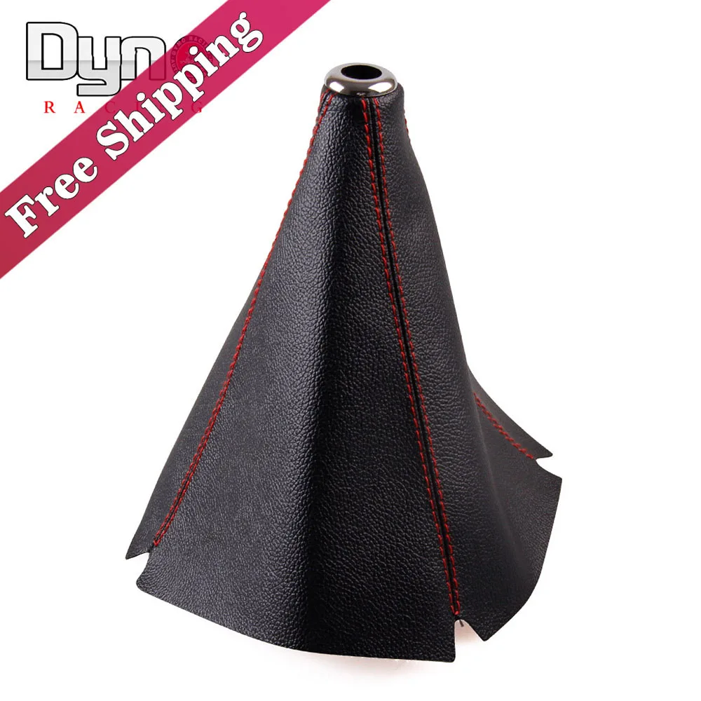 Free Shipping Universal leather JDM Shift Knob Shifter Boot Cover with