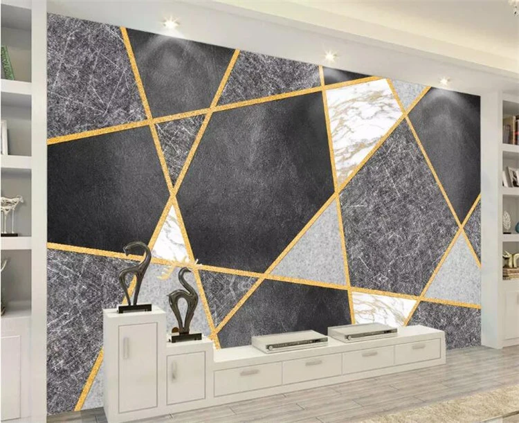 Custom 3d Photo Wallpaper Modern Simple Creative Art Geometry Straw Textured  Tv Background Wall Decoration Painting Wall Paper - Wallpapers - AliExpress