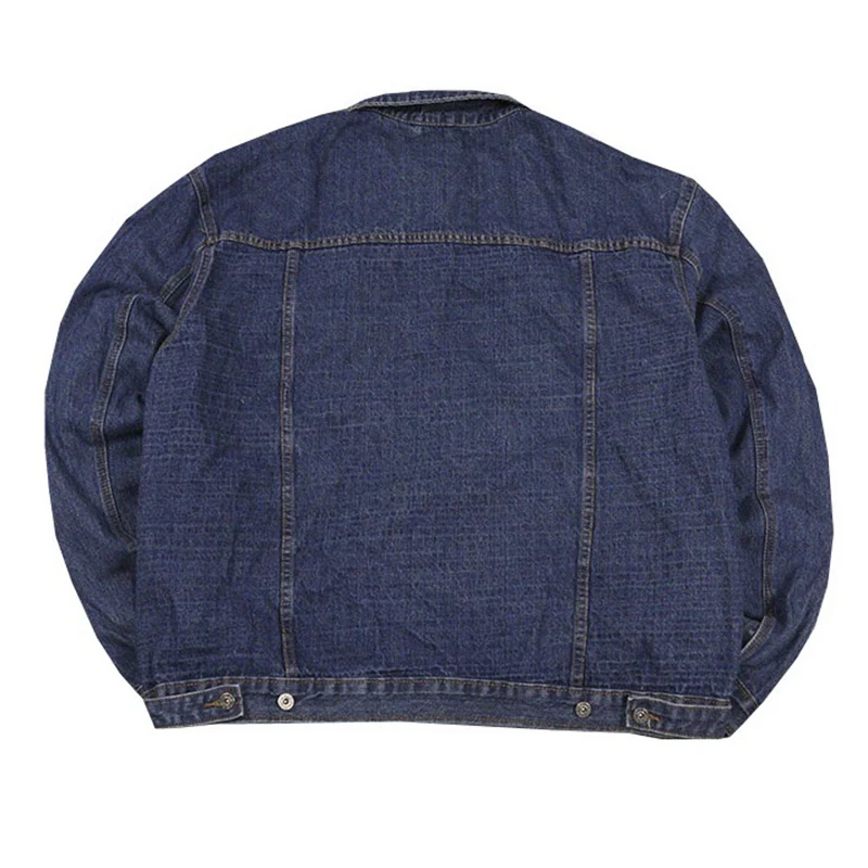 MFERLIER الربيع الرجال عارضة الدينيم الستر الشارع الشهير جيب زائد حجم 9XL 10XL 60 62 64 مان جاكيتات فضفاض دراجة نارية معطف الأزرق MFERLIER الربيع الرجال عارضة الدينيم الستر الشارع الشهير جيب زائد حجم 9XL 10XL 60 62 64 مان جاكيتات فضفاض دراجة نارية معطف الأزرق