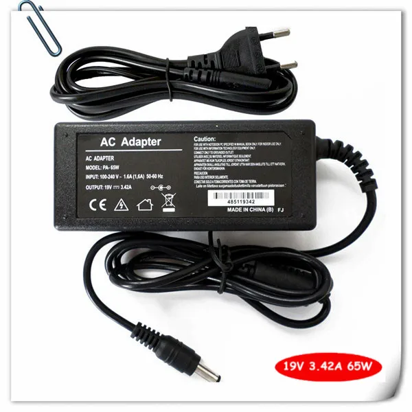 AC Адаптеры питания для Lenovo IBM IdeaPad Y200 Y330 Y350 Y400 Y410 Y430 U450 80A 100A 19 В 3.42a carregador де bateria portátil 65 Вт