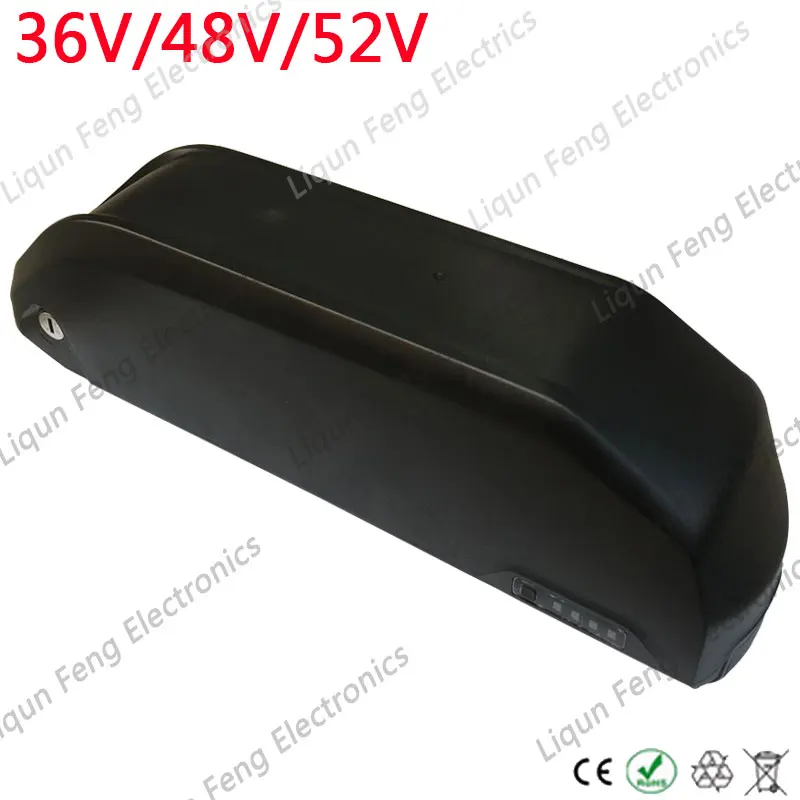 Чехол аккумулятор Hailong Super Shark чехол для аккумулятора E Bike 36 В 48 52 в 10S5P 13S5P 14S5P с
