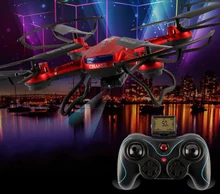 DFD F181 RC Quadcopter with HD Camera 6-Axis Gyro One Key Return Remote Control Helicopter CF Mode RTF UFO Drone Distance 300m