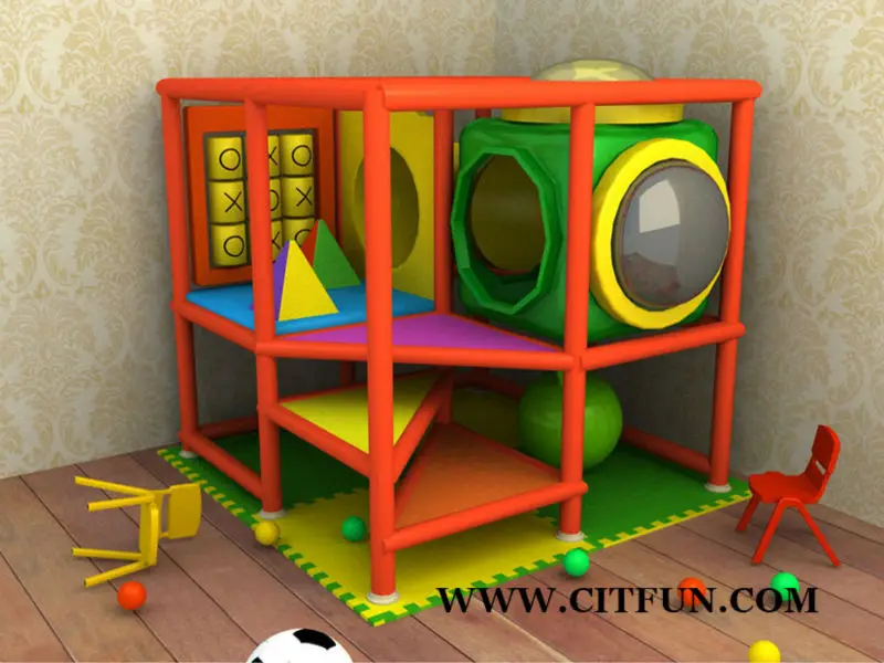 

KIDS SMALL INDOOR SOFT PLAYGROUNDS FOR CAFE AND RESTAURANT AJ-111