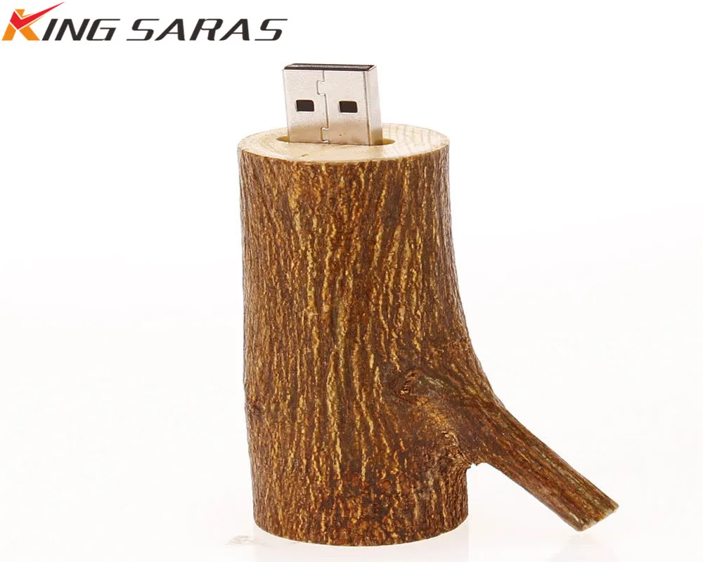 USB флэш-накопитель 128 ГБ натуральный дерево ветка usb-диск Флешка 2,0 4 ГБ 8 ГБ флеш-накопитель 16 ГБ 32 ГБ 64 ГБ ветка дерева свадебный подарок
