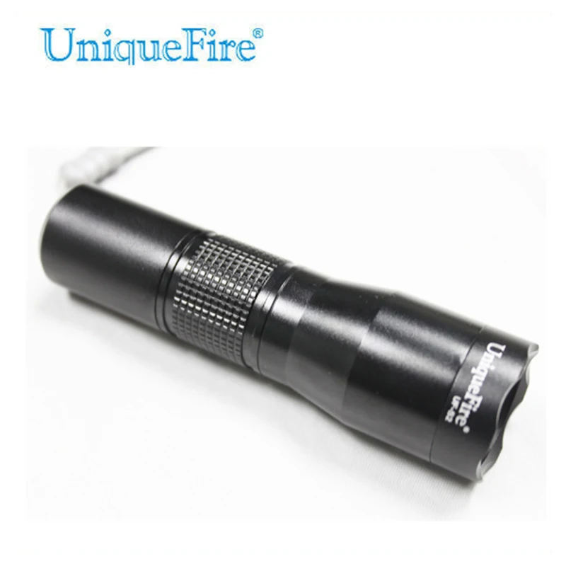 

UniqueFire 1200 Lumens Flashlight S2 XML T6 Waterproof Lamp Torch, Zoom 5 Modes, Cold White, Aluminum Alloy Material, Adjustable