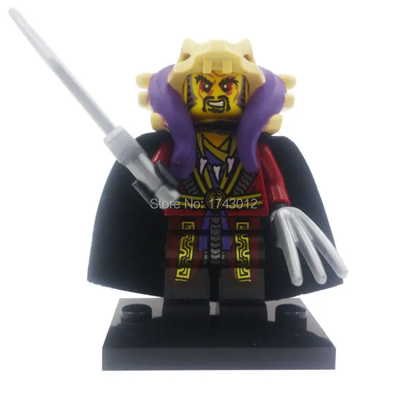 30pcs/lot Wholesale Decool 0083 Ninja Master Chen Building Blocks Action Figures Baby Toys For Children baby-building-blocks