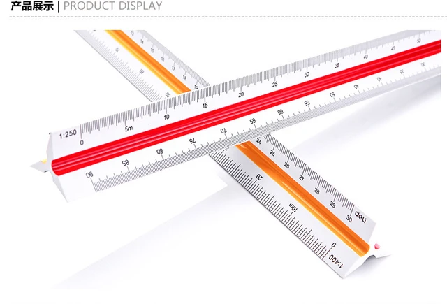 15cm Triangular Architect Scale Ruler Three-sided Ruler Used by Architects