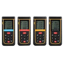 ЖК-цифровой лазерный дальномер ЖК-дисплей перезаряжаемый 0,05 м-40 м, 60 м, 80 м, 100 м лазерный дальномер измерительный прибор