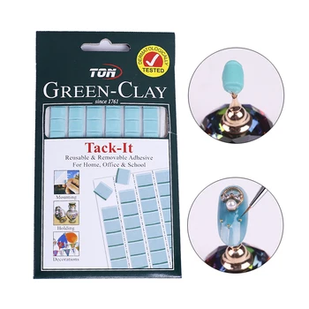 

Tack It Nail Art Clay Reusable Adhesive Clay Removable Sticker Fake Nail Tips Decoration Fix Sticky Strip Nail Fixing Glue
