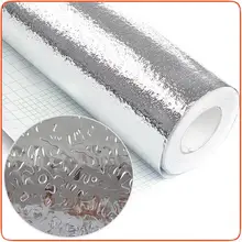 1 Roll Waterproof Kitchen Drawer Mat Oil Resistant Foil Stickers Self-adhesive Anti Oil Sticker Cabinet Aluminum Foil 40*200 cm 1 Roll Waterproof Kitchen Drawer Mat Oil Resistant Foil Stickers Self-adhesive Anti Oil Sticker Cabinet Aluminum Foil 40*200 cm