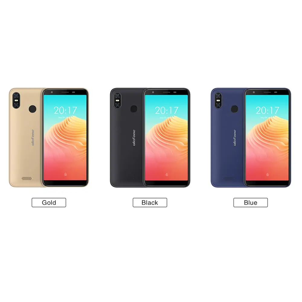 Ulefone S9 Pro 5 &quot18:9 мобильный телефон Android 8 1 MTK6739 четырехъядерный 2 ГБ + 16 Гб 13 МП Мп