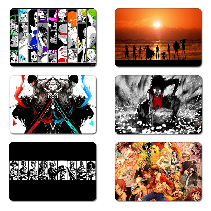 

Collection of One Piece Japanese Anime Cartoon Nature Rubber Table Mouse Pad Laptop Computer Keyboard Mousepad Mat