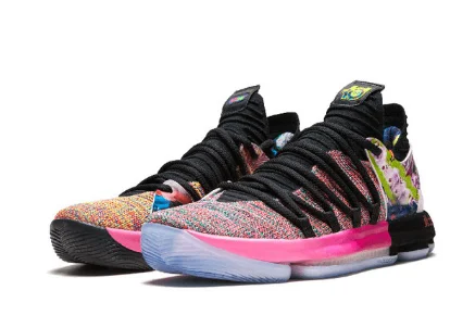 Для мужчин баскетбольные кеды США Кевин Дюрант Elite KD10 спортивная обувь Новый зум