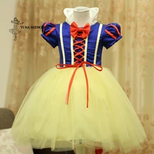 Одежда для девочек Белоснежка платье принцессы одежда для детей Хэллоуин ролевые игры принцесса юбка девушки вечерние костюмы для косплея