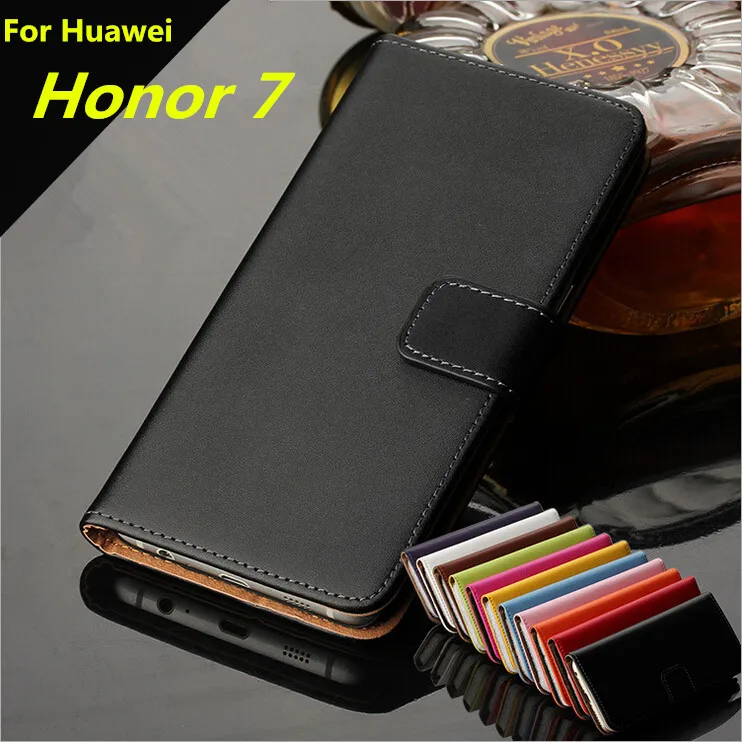 

Coque Huawei honor 7 cover case Premium PU Leather Wallet Flip Case for Huawei Honor 7 Case Card Holder Protective Holster GG