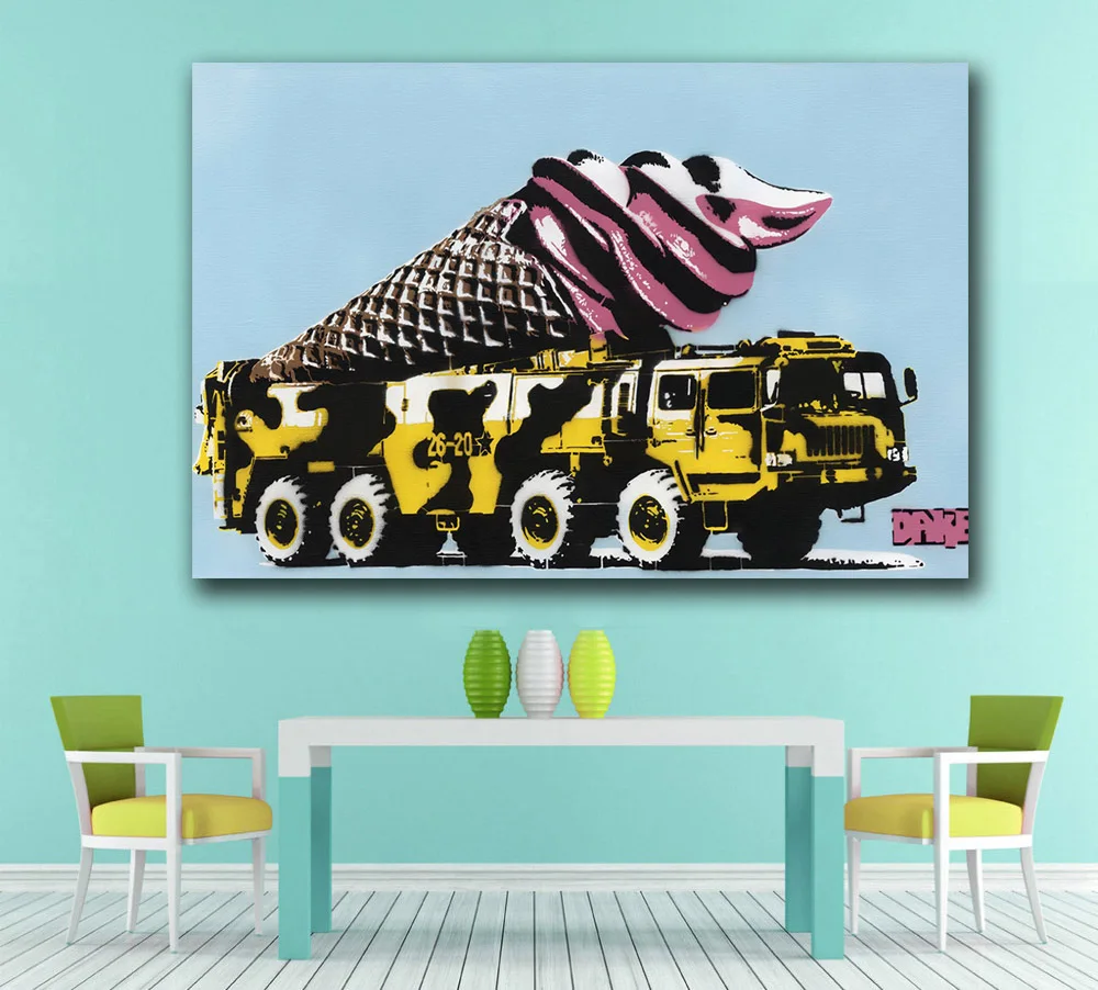 Картина большого размера pop art Sweet Unit № 6 для гостиной домашний декор картина