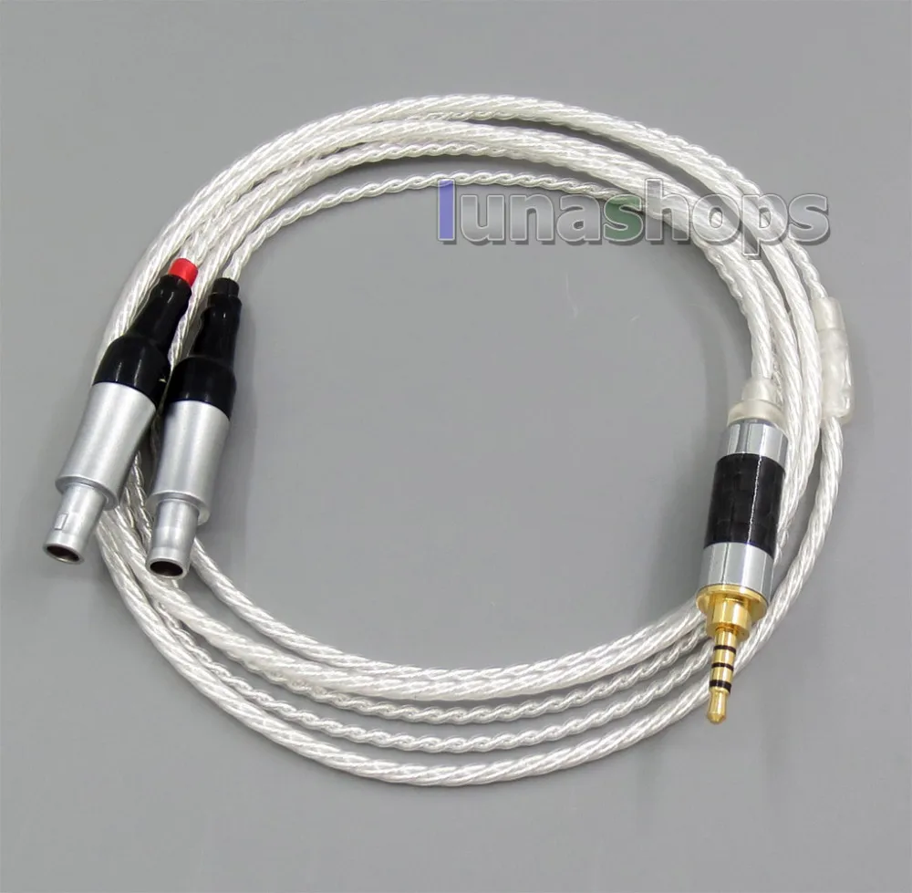 

2.5mm Balanced OCC + Silver Plated Copper Cable For Sennheiser HD800 Headphone Headset