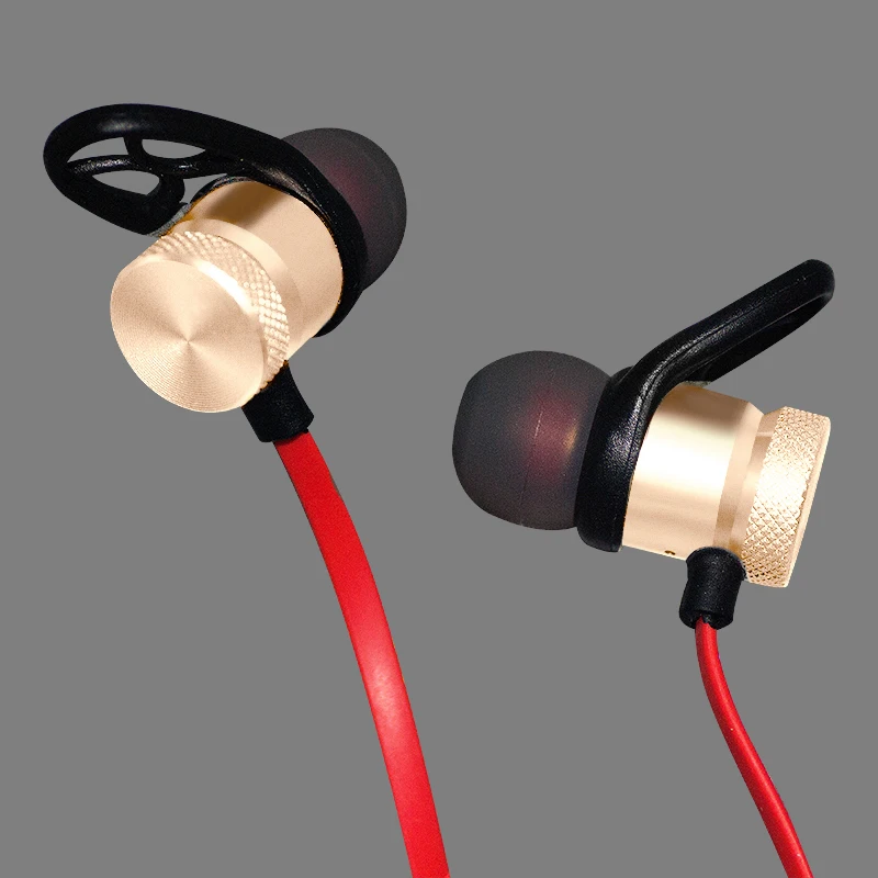 LemonMan XT6 Bluetooth наушники беспроводные металлические спортивные с защитой от пота