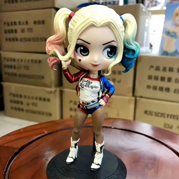 Disney Q Posket Фигурки игрушки Harley Quinn отряд самоубийц чудо женщина Мстители Endgame