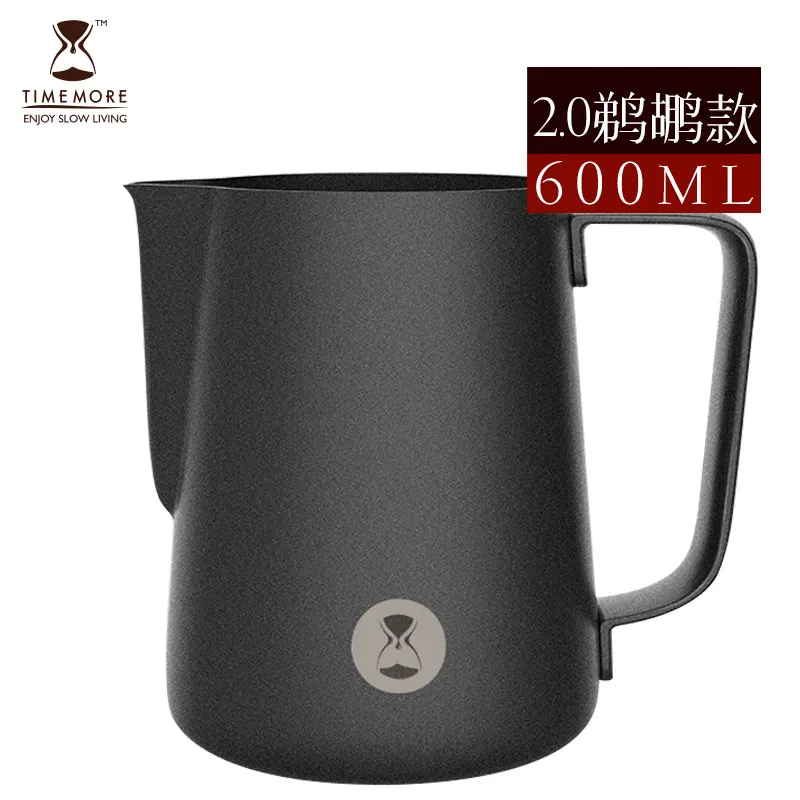 

Non-Stick Stainless Steel Pitcher Milk frothing jug Espresso Coffee Pitcher Barista Craft Coffee Latte Milk Pitche600ml/20oz
