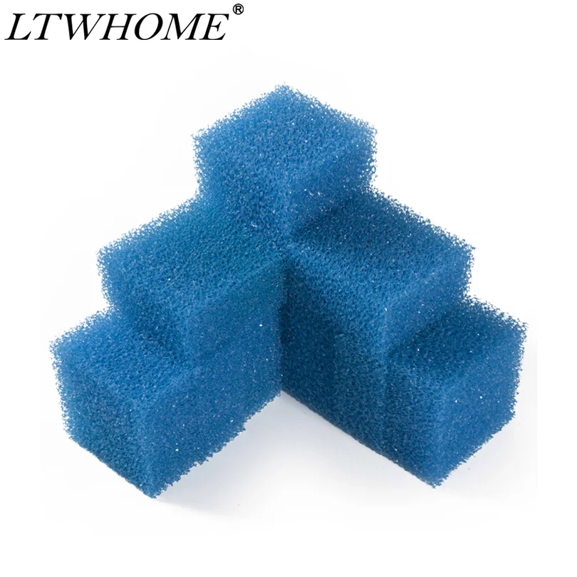 LTWHOME Coarse Foam Filter Pads for Fish Tanks Fits for Juwel Compact / Bioflow 3.0 pre filter sponge,activated carbon filter pads