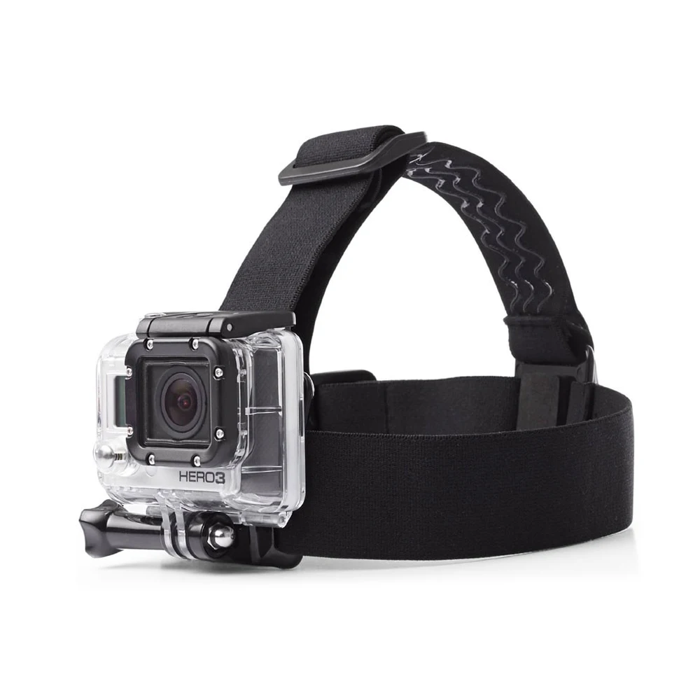 Крепление на голову TELESIN для GoPro Hero 8 7 6 5 4 3 2 SJCAM DJI Osmo экшн-ремень повязка на голову Экшн-камера спортивные аксессуары