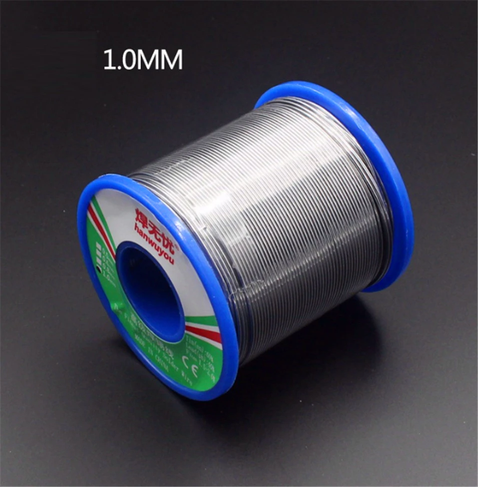 500g/roll 1mm 500g 60/40 FLUX 2.0 40FT Tin Lead Tin Wire Melt Rosin