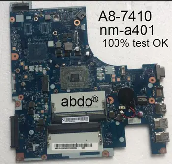 

Abdo Lenovo g51-35 bmwq3/bmwq4 nm-a401 Notebook PC motherboard CPU a8-7410 integrated graphics 100% test OK