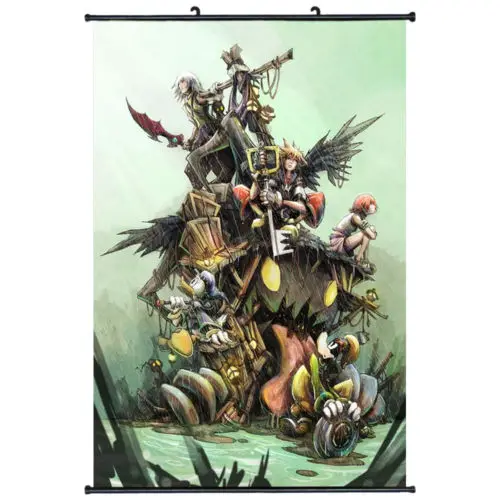 

Kingdom Hearts Japan Anime Home Decor Wall Scroll Poster