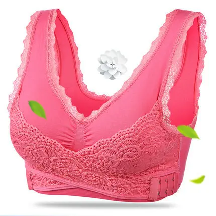 Fashion Lace Bra Full Cap Seamless Breathable Gather Underwear Wire ...