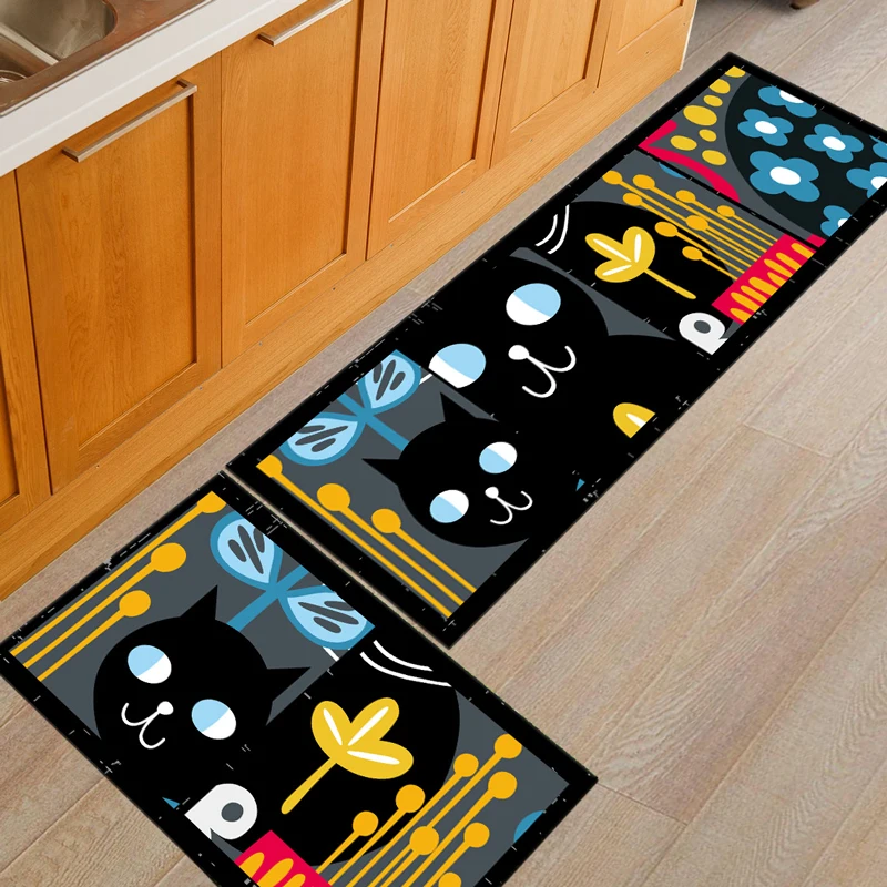 Soft Cartoon Cats Welcome Floor Mats Animal Print Bathroom Carpets Kitchen Mat Doormat Floor Mat for Living Room Non-Slip Tapete Soft Cartoon Cats Welcome Floor Mats Animal Print Bathroom Carpets Kitchen Mat Doormat Floor Mat for Living Room Non-Slip Tapete