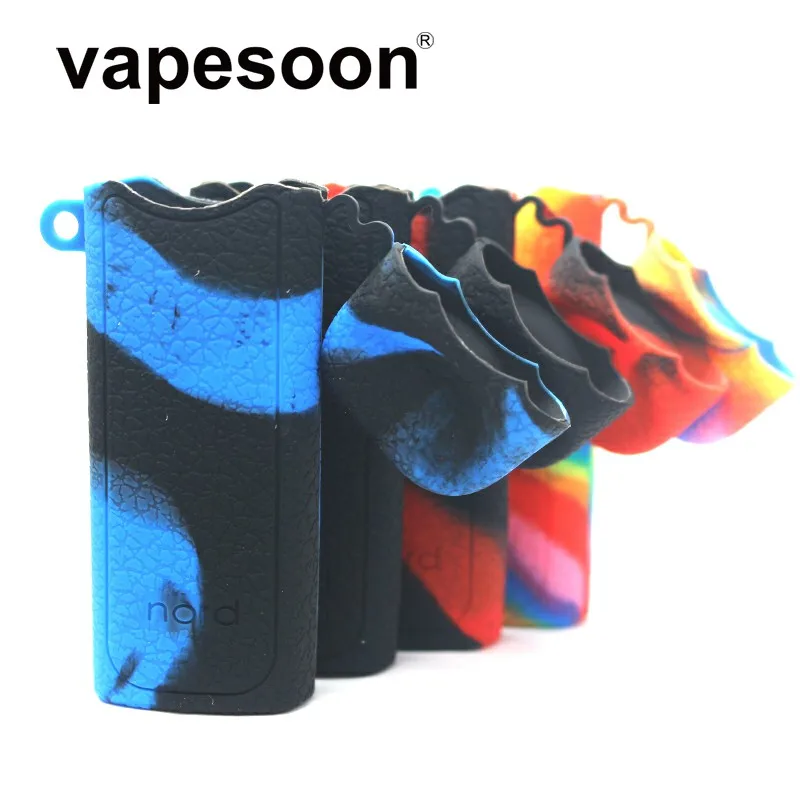 

High quality Silicone Case e-Cigarette Protective with cover cap for for Smok Vape pod kit fit Nord Pod vape Kit