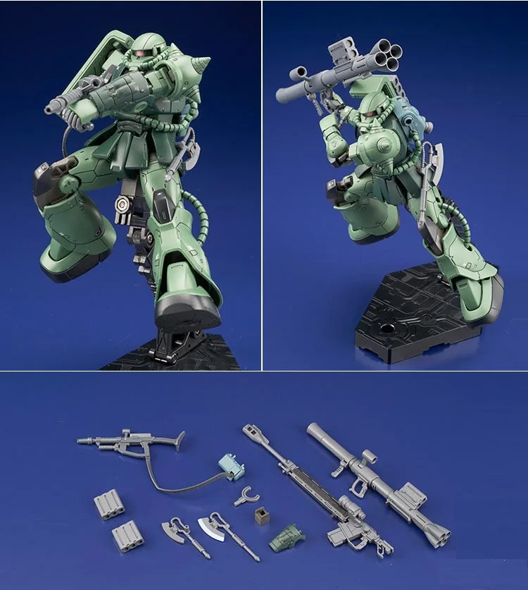 Gundam HG 1/144 модель MS-06C ZAKU 2 Тип C ZEON мобильный костюм происхождения GTO детские игрушки