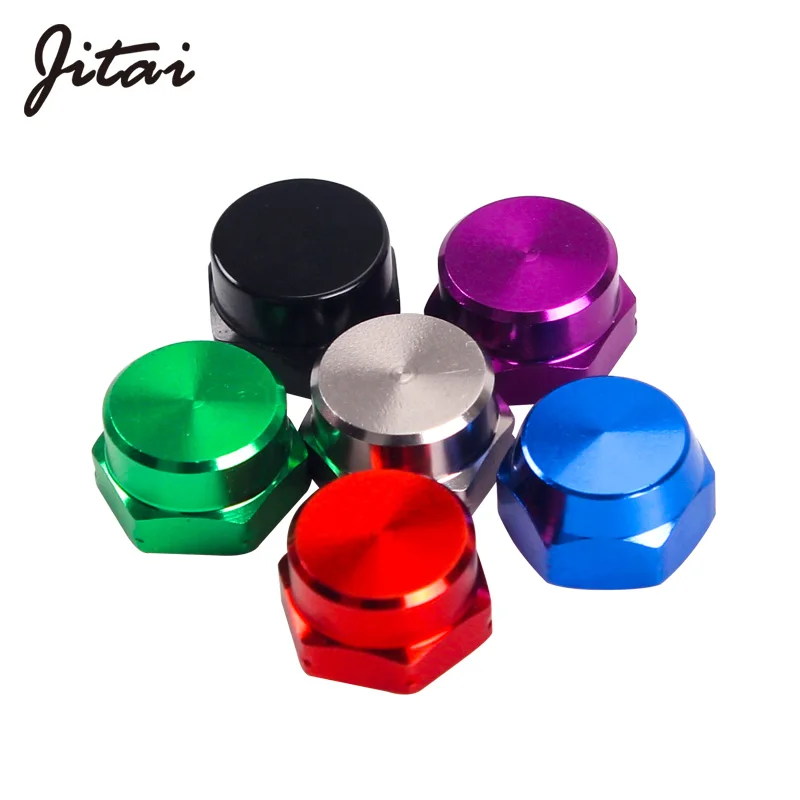 JITAI الصيد بكرة مقبض كرنك الجوز لوحة غطاء برغي الصيد بكرة اليسار/اليد اليمنى دايوا أبو بكرة Baitcasting معالجة التبعي